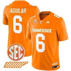 Mens Youths  Kids Joey Aguilar Vapor Jersey Stitched Orange